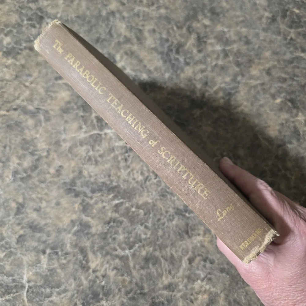 THE PARABOLIC TEACHING OF SCRIPTURE‎ by Lang, G. H.  1955 First Edition